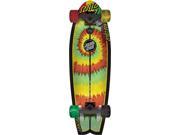 SANTA CRUZ LAND SHARK RASTA TIE DYE COMPLETE 8.8x 27.7