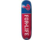 ELEMENT MLB FOR LIFE PHILLIES SKATEBOARD DECK 8.0 featherlight w MOB GRIP