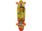 SECTOR 9 GETAWAY RED YEL SKATEBOARD COMPLETE 8.5x33.5 sidewinder