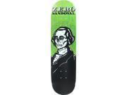 ZERO SANDOVAL DEAD PRES SKATEBOARD DECK 8.12 WASHINGTON sale w MOB GRIP