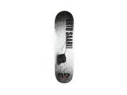 Flip Saari Side Mission Skate Deck White 8.5 w MOB Grip