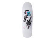 Welcome Face of a Lover on Slappy Slap Skate Deck White 9.5x32.4 w Grip