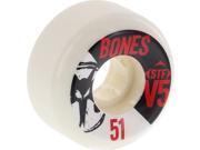 Bones Wheels STF SIDE CUT 51mm WHITE