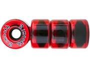 ZFLEX Z SMOOTH Wheels 63mm 78a CL.RED Skateboard Wheels