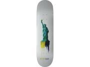 ZOO WATER COLOR LIBERTY SKATE DECK 8.25 w MOB GRIP