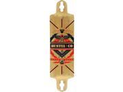 Bustin Ibach Bamboo Skateboard Deck Red 38.5