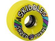 Sector 9 Wheels SKIDDLES 70mm 78A YELLOW