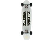 Z FLEX Z BAR CRUISER SKATEBOARD COMPLETE 7.5x29.5 WHT BLK