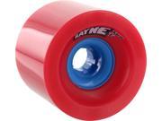 RAYNE LUST 75mm 77a RED BLU Skateboard Wheels Set of 4