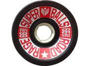 EARTHWING SUPERBALLS ROAD RAGE 66mm 84a BLK WHT Skateboard Wheels