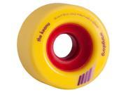 Orangatang Keanu Centerset 66mm Wheels Yellow 86a