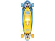 DUSTERS MINI FIN CRUISER SKATEBOARD COMPLETE 8.37x31 SUNSET