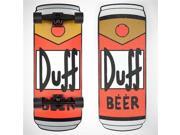 Santa Cruz Simpsons Duff Beer Can Cruiser Skateboard Red Black 27.5x10.5