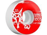 BONES 100 s OG 55mm NATURAL Skateboard Wheels