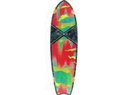 Globe Chromantic Skateboard Deck w Tailpad Melted Melon 9.7x33