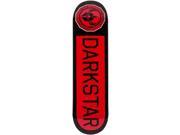 Darkstar Timeworks Fade Skate Deck Red Black 8.25 w MOB Grip
