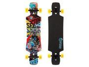 Sector 9 Static Longboard Skateboard Complete Red Blue Yellow 9.875x39.5