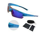 DUCO Polarized Sports Sunglasses for Baseball Cycling TR90 Superlight Frame 6200