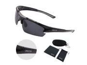 DUCO Polarized Sports Sunglasses for Baseball Cycling TR90 Superlight Frame 6200