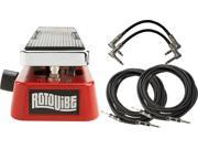 Dunlop JD4S Rotovibe Expression Guitar Effects Pedal with Cables!