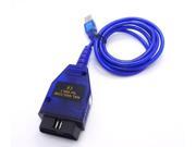 VAG COM KKL 409.1 OBD2 USB Cable Auto Scanner Scan Tool for Audi VW SEAT Volkswagen