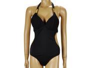 Monokini Padded Swimsuit Halter Neck Beachwear