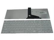 Laptop Keyboard for Toshiba Satellite C850 02D C850 P5010 C850 10C Series White US Layout Version
