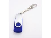 WIFEB Colorful Swivel USB 2.0 Flash Drive Memory Stick Fold Storage Thumb Stick Pen Drive with Keychain for 12 Color Choic in Gift Box 32GB Dark Blue