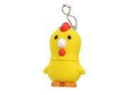 FEBNISCTE Cute Yellow 3D Chicken 8GB USB3.0 Flash Drive
