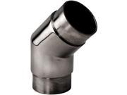 Flush Angle Fitting 135 45 Degree Polished Stainless Steel 2 OD