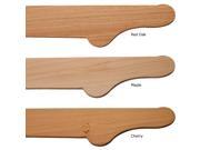 Traditional Wood Bar Arm Rest Molding End Cap Red Oak