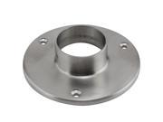 5 Heavy Duty Floor Ceiling Flange Brushed Stainless Steel 2 OD