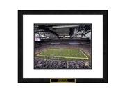 Detroit Lions NFL Framed Double Matted Stadium Print