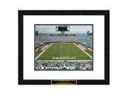 Jacksonville Jaguars NFL Framed Double Matted Stadium Print