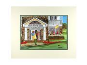 Golf Pub Personalized Double Matted Print