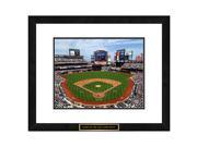 New York Mets MLB Framed Double Matted Stadium Print