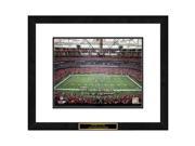 Atlanta Falcons NFL Framed Double Matted Stadium Print