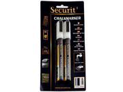 Sandwich Board White Chalk Markers Set of 2 Thin Tip