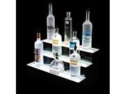 3 Tier LED Lighted Liquor Bottle Display Shelf 4 L