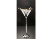 Martini Shaped Stainless Steel Wine Bottle Stand