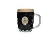 Guinness Label Glass Beer Mug 16 oz