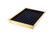 8 1 8 Flanged Mount Drip Tray Brass Finish With Drain