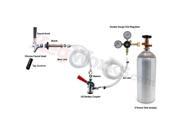 Standard Kegerator Conversion Kit US Sankey Coupler w 5lb CO2 Tank