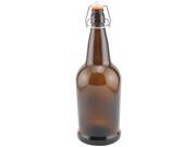 EZ Cap Beer Bottles Amber Glass 750 mL 25.4 oz Case of 12