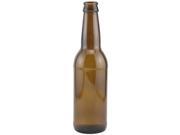 Beer Bottles Amber Glass 330 mL 11.2 oz Case of 24