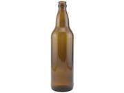 Beer Bottles Amber Glass 22 oz 650.6 mL Case of 12