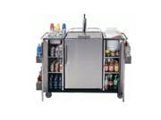 Stainless Steel Outdoor Kegerator and Cart