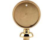 Beer Tap Handle Disk Finial Gold Colored