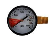 Replacement Gauge 0 3000 Left Hand Thread