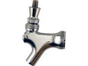 Draft Beer Faucet with Stainless Steel Lever Chrome